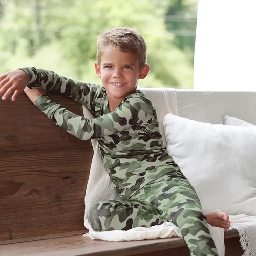 Vista 4 de Gerber Unisex Baby Toddler Buttery Soft 2-Piece Snug Fit Pajamas with Viscose Made from Eucalyptus