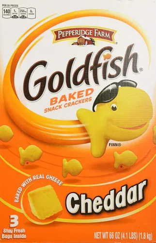 Vista 9 de Pepperidge Farm Goldfish Flavour Blasted Xtreme Cheddar Crackers, 26.46 oz/26.5 onzas, {Importado de Canadá}