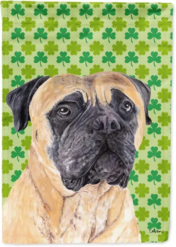 Vista 53 de Caroline's Treasures SS4442GF Affenpinscher Bandera de jardín con retrato de trébol del día de San Patricio para buzón, bandera decorativa