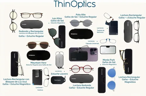 Vista 7 de Gafas de lectura ThinOptics