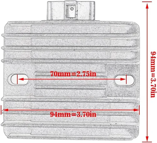 Vista 2 de Regulator Rectifier Fit For YZF R6 R1 Tmax 500 XP500 FZ6 FZ6N FZ6S FZ6R FZR600 YZF600 XT660 V-STAR XVS400