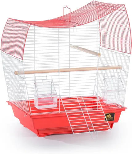 Vista 7 de Prevue Pet Products South Beach Wave Top - Jaula para pájaros, verde lima (SP50081)