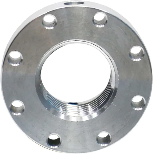 Vista 3 de Placa frontal de torno de 2-1/2 pulgadas, placa frontal de aluminio con tornillo para husillo de 1-1/4 pulgadas x 8TPI
