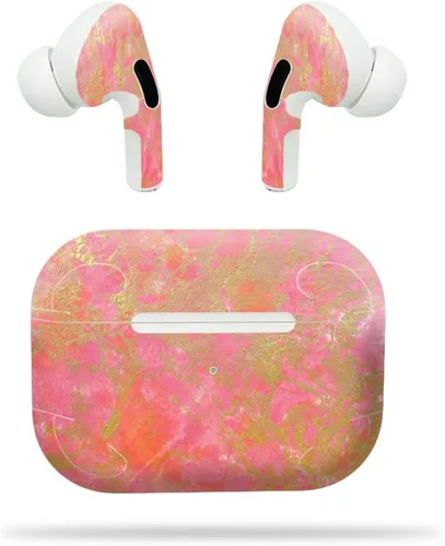 Vista 12 de MightySkins - Compatible con Apple Airpods Pro - Mármol ámbar Funda protectora de vinilo duradera y única Fácil de aplicar, quitar y cambiar