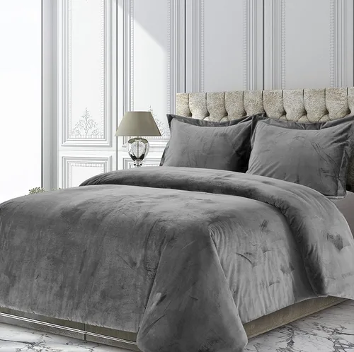Vista 10 de Sheets N More Fundas de almohada de terciopelo suaves y transpirables, 2 fundas de almohada, tamaño King (20 x 40 pulgadas), color negro, liso