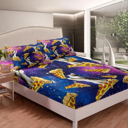 Vista 34 de Juego de ropa de cama con patrón de sushi tamaño twin, lindo juego de cama para niñas adolescentes, decoración de dormitorio, niños, estilo japonés