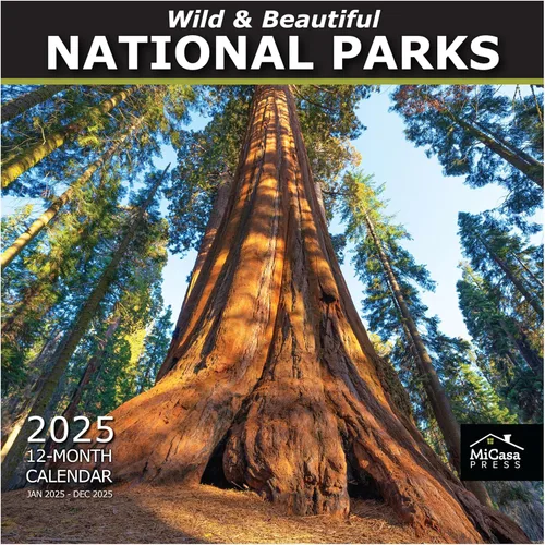 Vista 81 de MICASA PRESS National Parks - Calendario de pared 2027 de 12 meses 2-01 - Parques Nacionales Salvajes y Hermosos