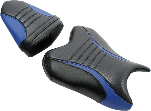 Vista 5 de Green-L - Juego de cojines para asiento de conductor y pasajero para Yamaha YZF-R6 2006-2007 Conjunto A