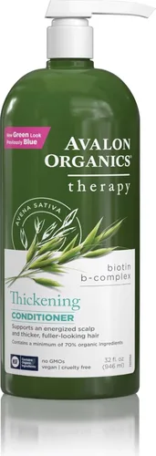 Vista 10 de Avalon Organics All Natural Biotin B-Complex - Acondicionador de terapia, 11 onzas líquidas