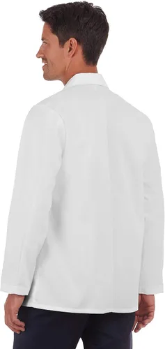Vista 2 de Meta 15103 Fundamentals - Abrigo de consulta para hombre de 30 pulgadas, XXXL, Blanco