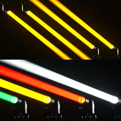 Vista 3 de JUNMAN Mini 295W Beam Cabeza Móvil DJ Disco Etapa Luces con Anillo Led
