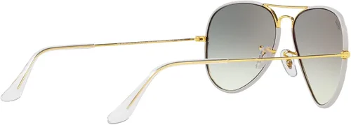 Vista 8 de Ray-Ban Gafas de sol unisex RB3025JM estilo aviador clásico de metal a todo