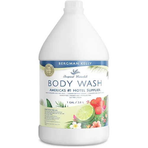 Vista 10 de BERGMAN KELLY Gel de baño de tamaño viaje (1 onza líquida, 100 unidades, Nature Fresh), deleita a tus invitados con un gel de baño refrescante