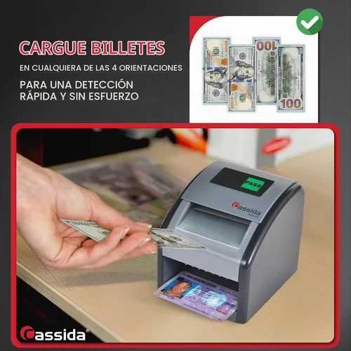 Vista 8 de Detector automático de billetes falsos