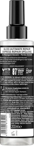 Vista 2 de Gliss Kur Ultimate Express-Repair-Spülung, 6.8 fl oz