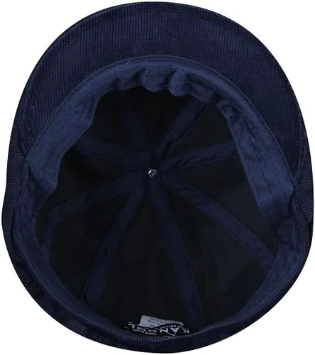 Vista 5 de Kangol Sombrero Hawker Cord - BlackBerry/XL Newsboy