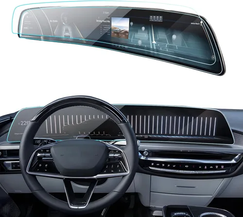 Vista 12 de Protector de pantalla de coche para Ford Edge 2024 2025 2023 2022 2021 (SE/SEL/ST-Line/Titanio/ST) Accesorios Protector de pantalla de vidrio