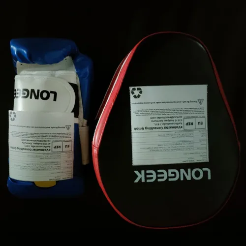 Vista 2 de Guantes de boxeo para niños de 4/6 onzas, guantes de entrenamiento, guantes de bolsa, guantes de lucha para niños de 3 a 15 años