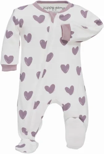 Vista 50 de ZippyJamz - Pijama orgánica para bebé con pies y cremallera para cambiar pañales fácil y rápido