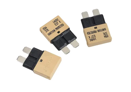 Vista 50 de GLOSO Circuit Breakers E37 Auto (T1) Reset Low Profile ATC/ATO - 1 Pack (3A)