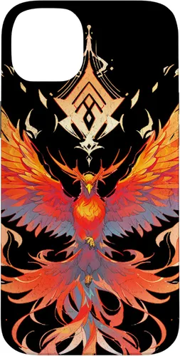 Vista 15 de iPhone 16 Rising Phoenix Fire Fenix - Símbolo de renacimiento y fuerza caso
