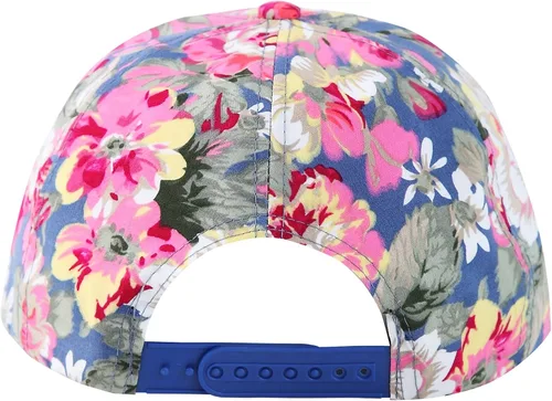 Vista 3 de ZLYC Gorra de béisbol ajustable del Snapback del sombrero del papá de la impresión de la flor