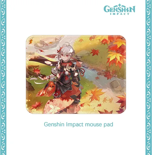 Vista 5 de LimuToy Genshin Impact Box - Incluye caja ciega de figura de impacto Genshin, bolsa de lona, bandera, figura de soporte, alfombrilla de mouse