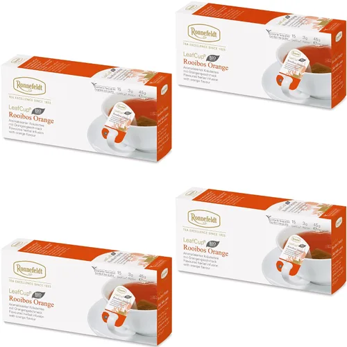 Vista 13 de Ronnefeldt Leafcup Crema Naranja