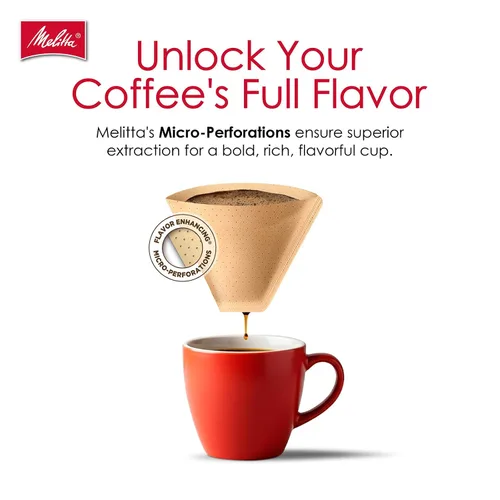 Vista 5 de Filtros de café en forma de cono, de Melitta