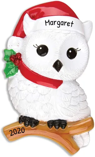 Vista 4 de Adornos personalizados de pájaro 2024 – Adorno de Navidad cardenal rojo, adornos cardenales para árbol de Navidad, pájaro cantor, tweets, adornos