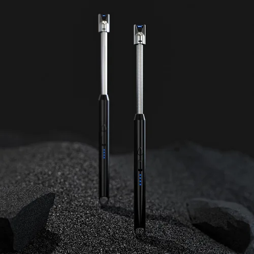 Vista 7 de KTEBO 2 Pack Encendedores Eléctricos de Arco de Plasma Recargables - USB de Largo Alcance para Velas Perfumadas, Barbacoa y Camping - Encendedores