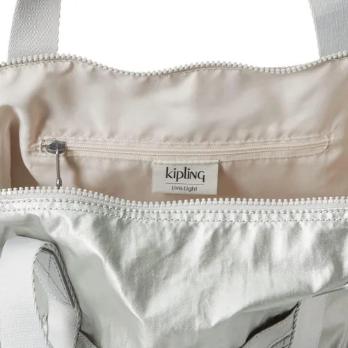 Vista 5 de Kipling Bolso de mano de arte para mujer, ligero, bolso de viaje