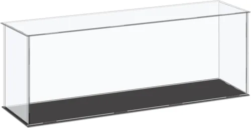 Vista 28 de MECCANIXITY Caja de exhibición acrílica Caja de almacenamiento de plástico Caja cúbica transparente pequeña Montaje a prueba de polvo Vitrina