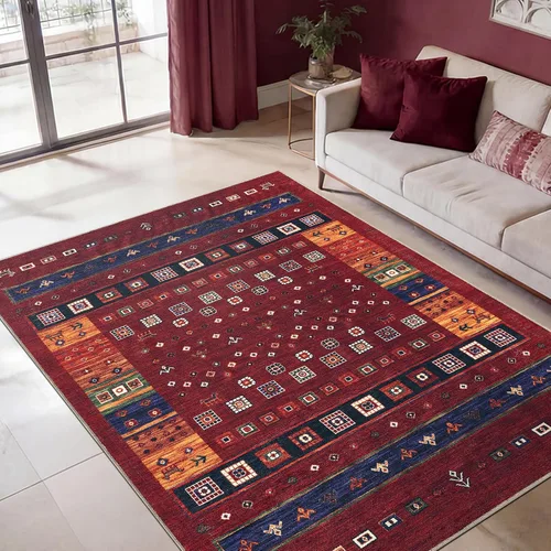 Vista 81 de Keen Home Design - Tapete lavable a máquina con respaldo antideslizante, para entrada, cocina, baño, lavandería, vintage de pelo orto y duradero