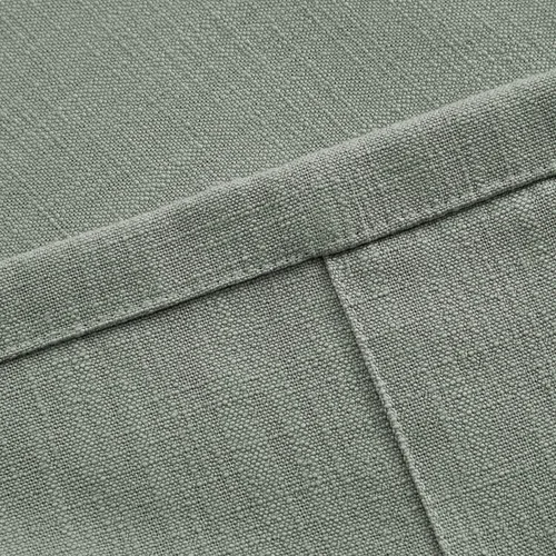 Vista 114 de Frelement Cortinas plisadas de lino de algodón de 100 pulgadas de ancho y 102 pulgadas de largo, cortinas con reducción de ruido para sala