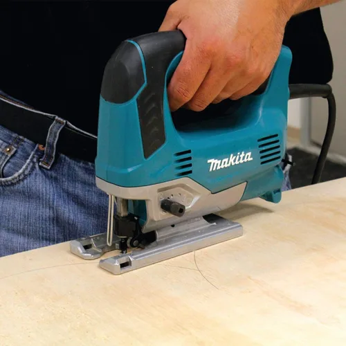 Vista 7 de Makita JV0600K - Sierra de calar con mango superior, con estuche para herramientas