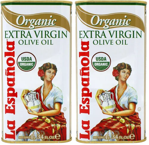 Vista 4 de La Española Aceite de oliva virgen extra orgánico, 34 onzas