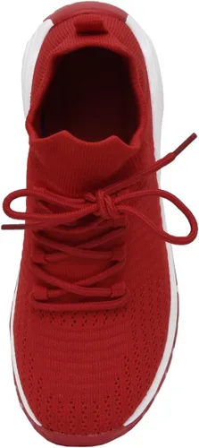 Vista 5 de CUSHIONAIRE Tenis Blaze de punto elástico para mujer + espuma viscoelástica y tecnología LiteSole