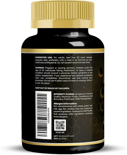 Vista 4 de Shilajit del Himalaya para hombres, extracto de shilajit de 1500 mg por porción, shilajeet puro para mujeres con ácido fúlvico de origen natural