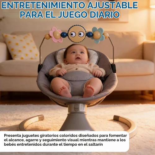 Vista 4 de Baby Bouncer Toy Bar compatible con Baby Bjorn Bouncer