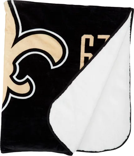 Vista 2 de Northwest NFL Unisex-Adult Silk Touch Sherpa Throw Blanket