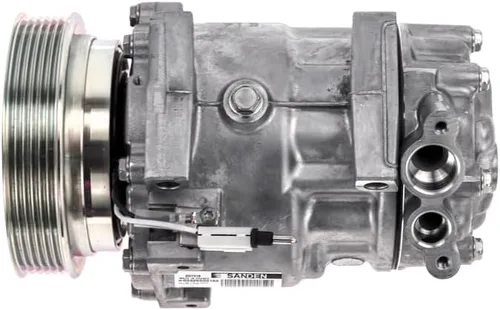 Vista 2 de OEM Sanden SD7V16 del compresor del A/C para OEM # 8200866451 QR