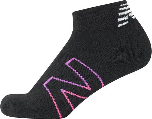 Vista 6 de New Balance Calcetines deportivos para mujer - Calcetines tobilleros de corte de cuarto (12 unidades)