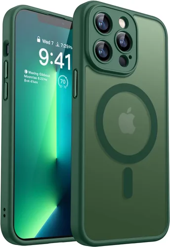 Vista 85 de CANSHN Funda magnética compatible con iPhone Air (6.5 pulgadas), mejorada [protección completa de la cámara] [compatible con Magsafe]