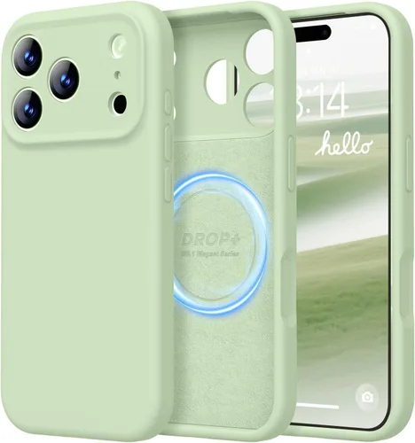 Vista 77 de LOVE 3000 Diseñada para Funda iPhone Air, Silicona Premium [Compatible con Magsafe][Forro de Microfibra Suave Anti-Rayones] Funda Protectora