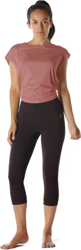 Vista 4 de icyzone - Camisetas de entrenamiento con espalda abierta, para yoga