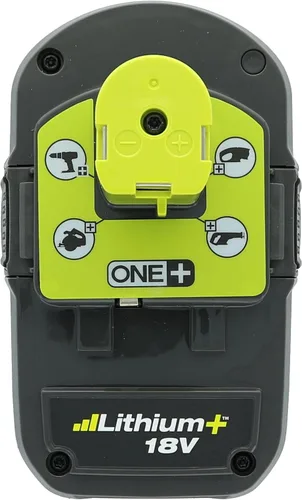 Vista 2 de Paquete de batería Ryobi P107 One+ de 18 voltios, compactas, de iones de litio, 1,5 Ah (1 batería)