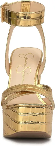 Vista 2 de Jessica Simpson Sandalias de plataforma Beasley para mujer con tacón