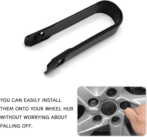 Vista 4 de 20 unidades de cubiertas para tuercas de rueda, cubiertas hexagonales de 17 mm para pernos de rueda, cubiertas para tuercas de neumáticos