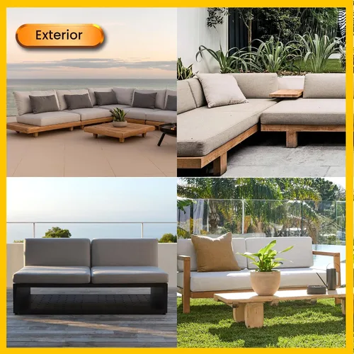 Vista 8 de Suavidad y dureza de asiento personalizadas, cojín de banco personalizado, cojines de banco para muebles de interior/exterior, 6 estilos